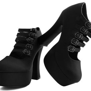 TUK Spice Strappy Platform Heel